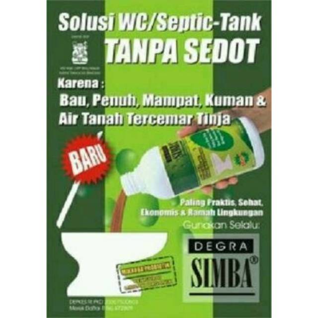 Solusi wc mampet 500ml obat wc septi tank penuh dan bau