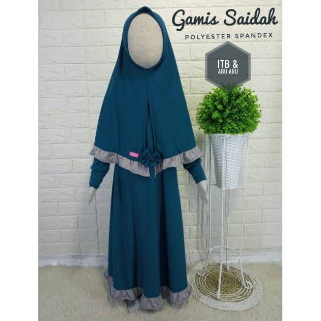  Gamis  Anak Saida XL XXXL Baju Muslim Anak Lucu Simple  