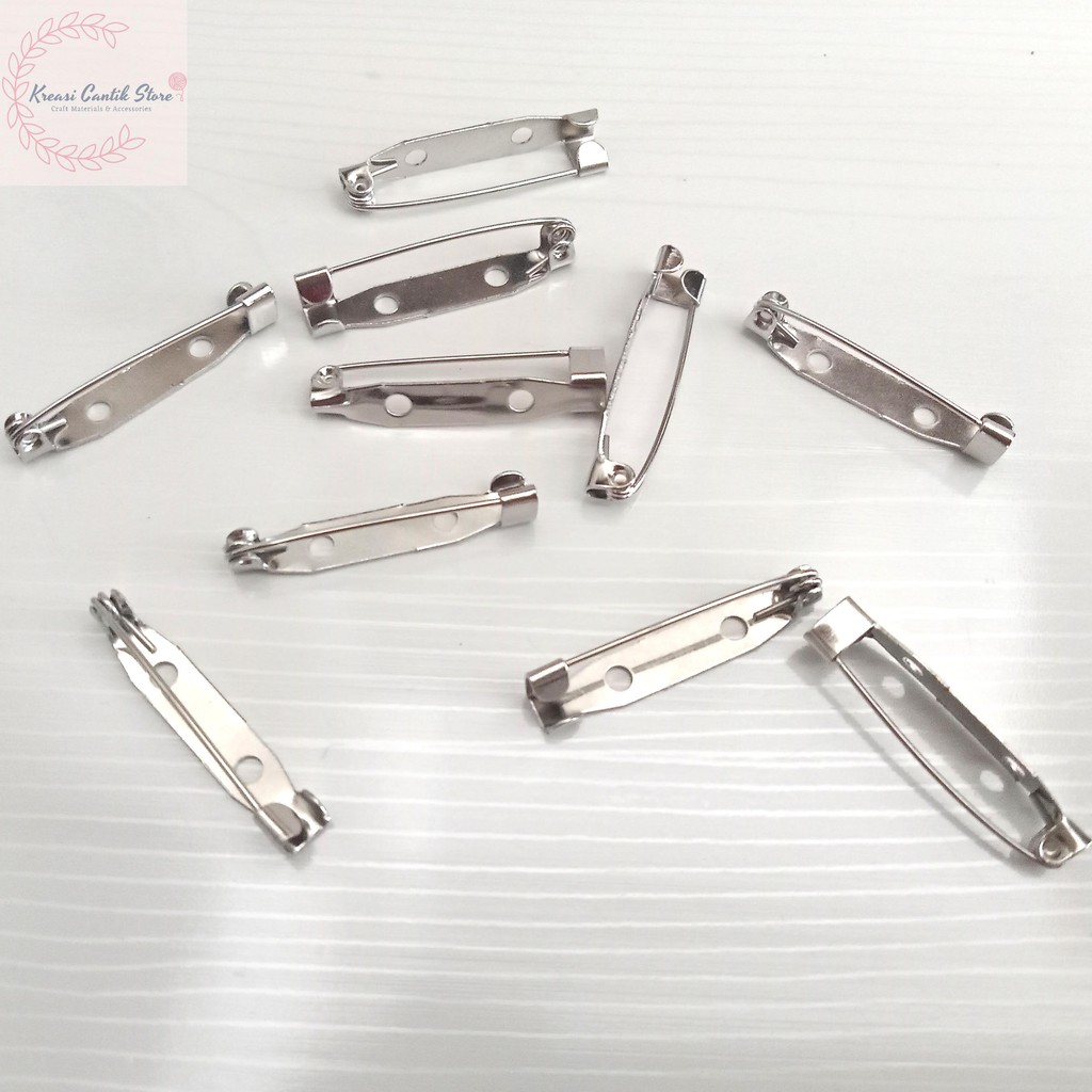 Peniti / Peniti Bros / Pin Jepitan / Jarum Bros / Peniti Bros Ukuran 3 Cm