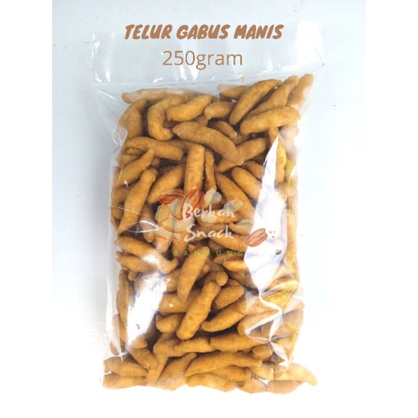 

TELUR GABUS MANIS RENYAH GULA MERAH 250G
