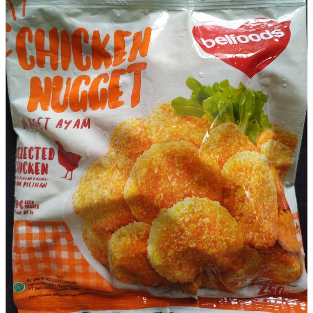 

Belfoods chicken nugget 250gr