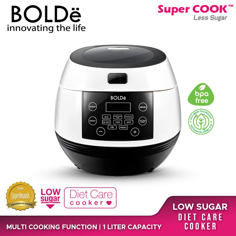 BOLDe Penanak Nasi / Super Rice Cooker Less Sugar