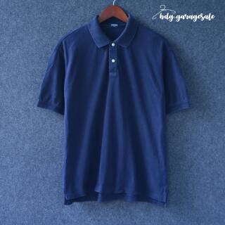  Polo  Shirt Kaos  Berkerah Uniqlo  Second Preloved 