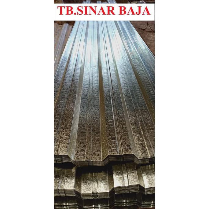 Bondek 0.65Mm Panjang 6 Meter / Floordeck / Bondeck Tbs76 Murah