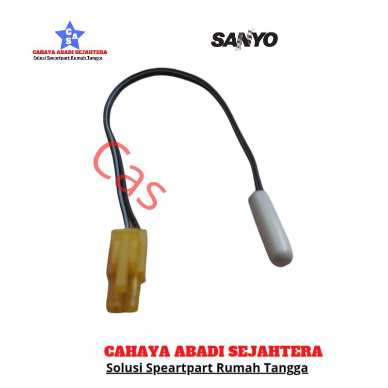 sensor suhu ruangan kulkas Aqua sanyo 2 pintu