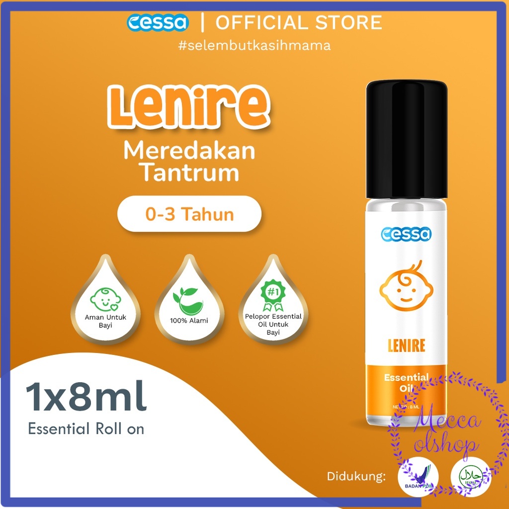 Cessa Baby Lenire - Essential Oil Menenangkan Bayi Rewel Sakit Perut Kembung Mual Muntah