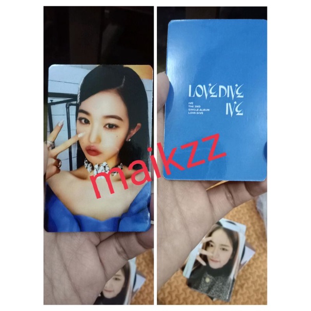 IVE Love Dive Photocard Unofficial