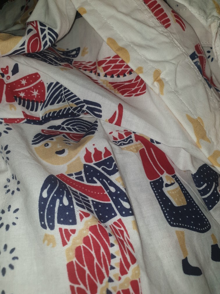 Tunik Batik Kombinasi Katun Full Kancing Depan Atasan Batik Motif Karakter Batik Modis Ori Khayra