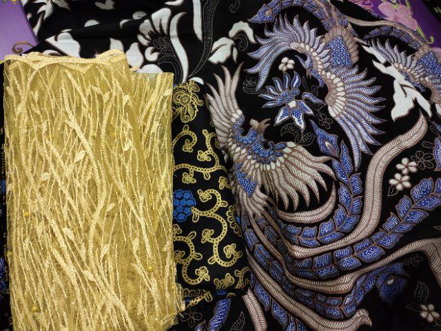 Batik Pekalongan Batik Prada Daun