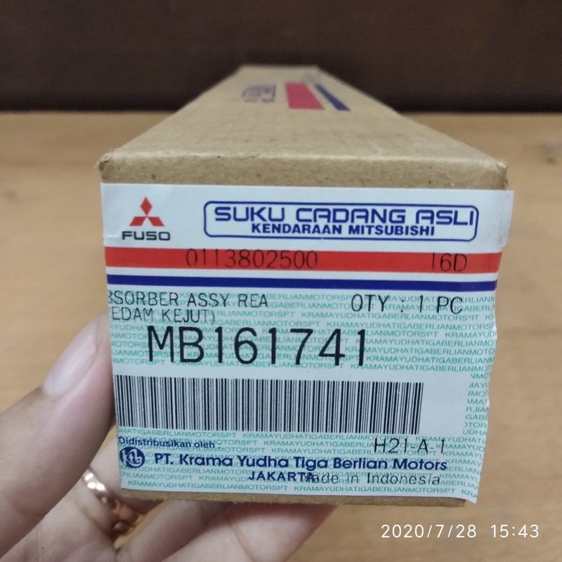 Shock Belakang Mitsubishi Canter Turbo PS 110 125 ASLI KTB!