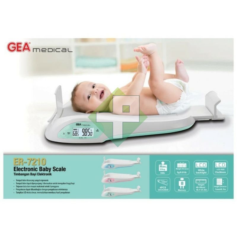 Timbangan Bayi Digital GEA ER 7210 / Electronic Baby Scale GEA ER 7210