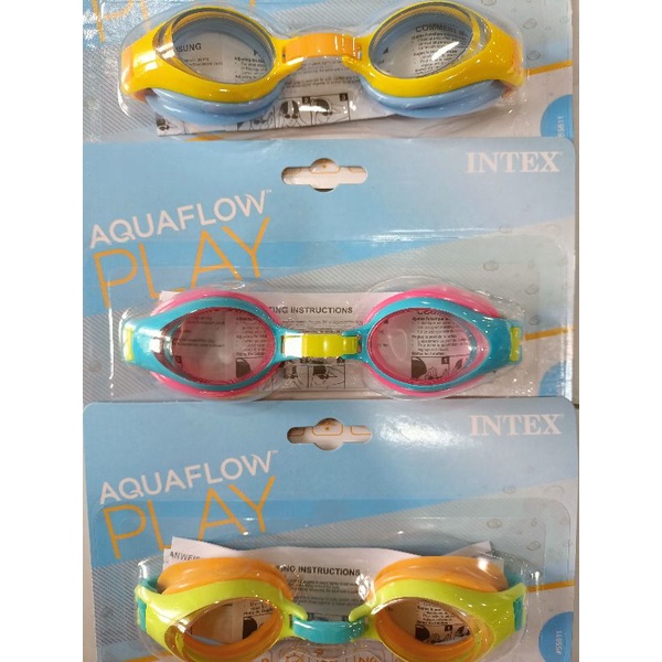 INTEX Kacamata Renang Aquaflow