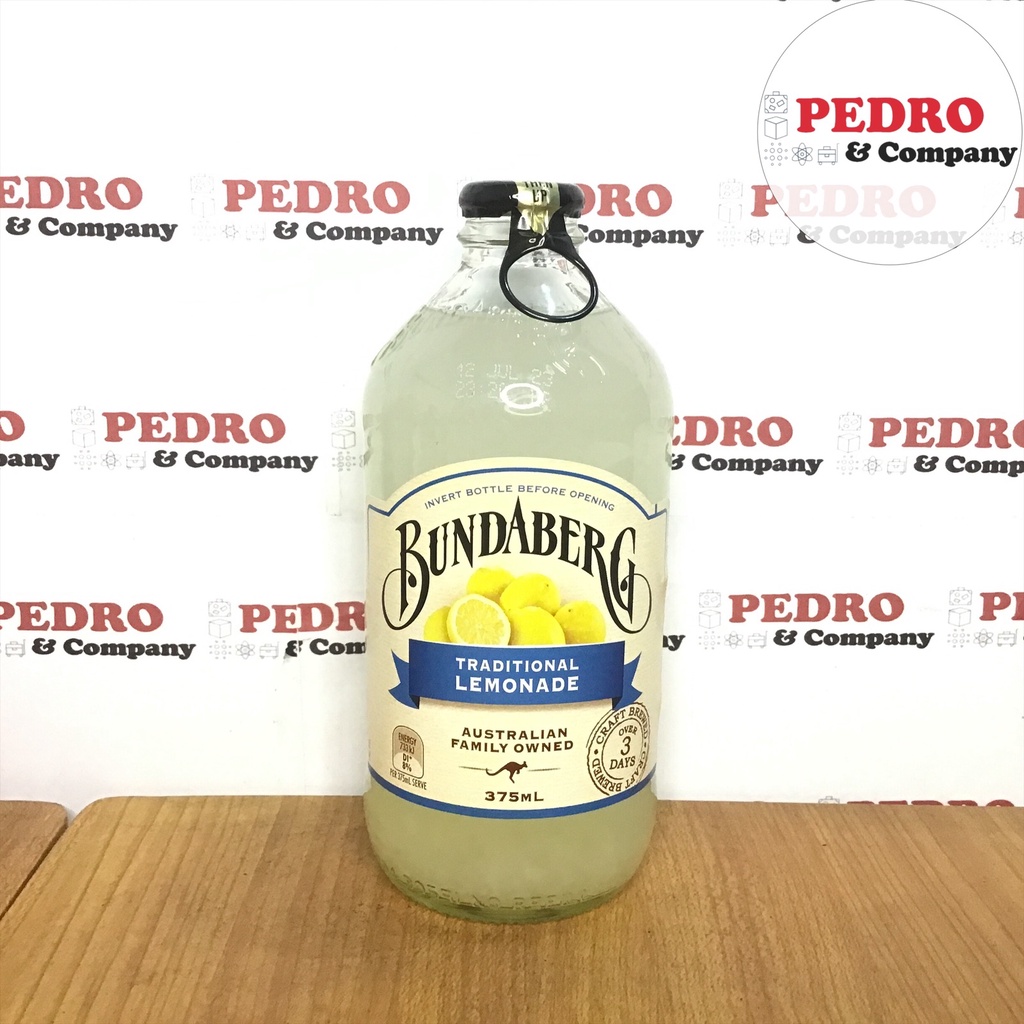 

Bundaberg TRADITIONAL LEMONAD drink 375 ml - soda minuman berkarbonasi