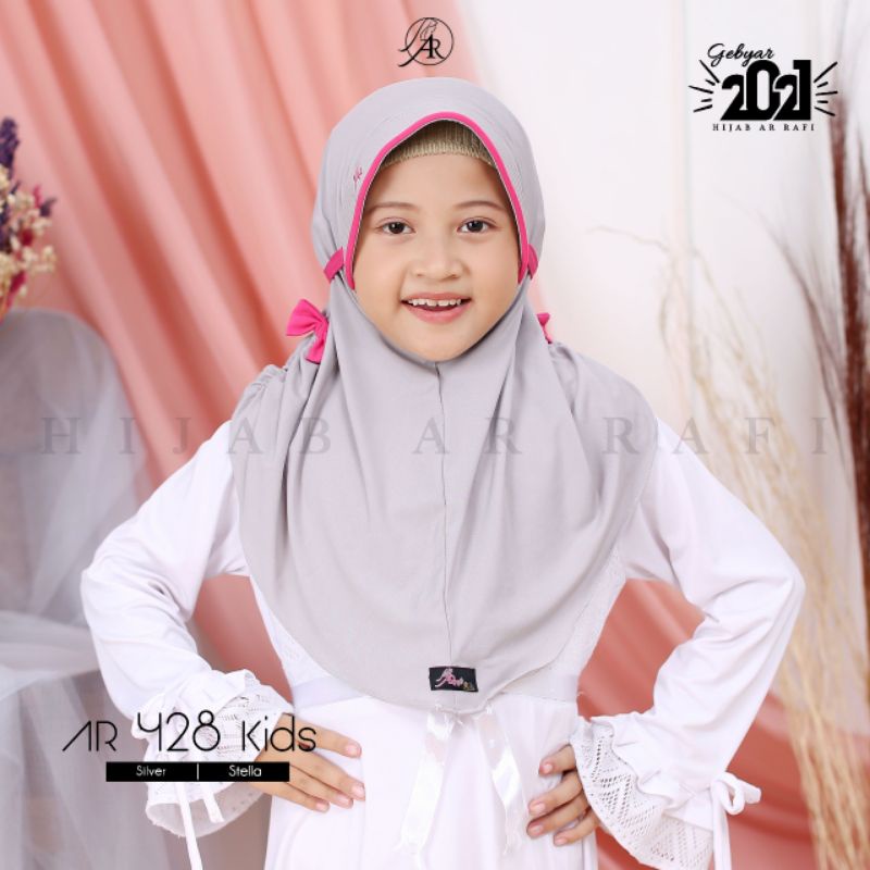 JILBAB KIDS AR 428 || HIJAB ARRAFI ORI ||AGEN ARRAFI OPEN RESELLER /SUB AGEN