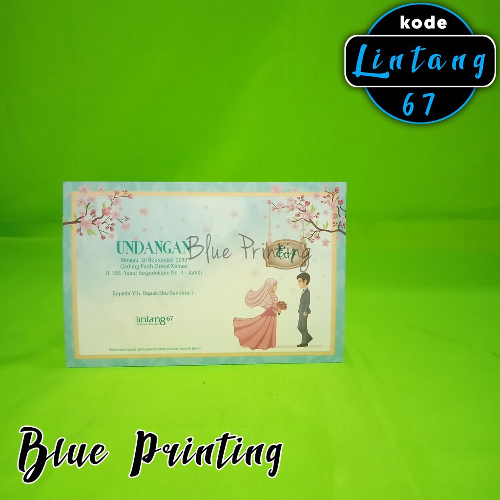 UNDANGAN PERNIKAHAN LINTANG 67