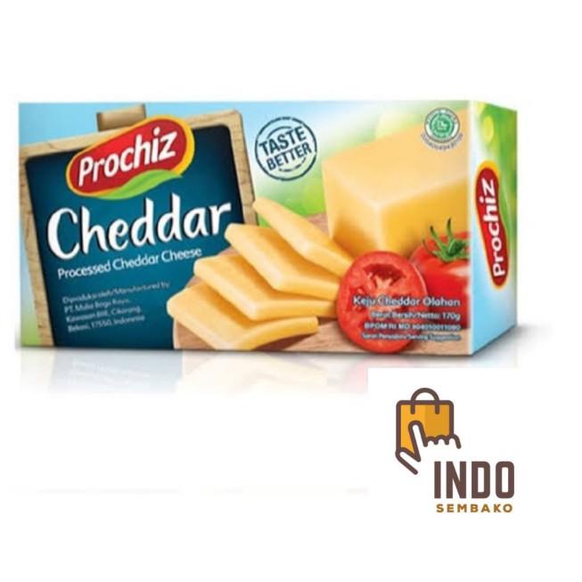 

♗ Keju Cheddar Prochiz 170g / Processed Cheddar Cheese / Keju batang 170 ✧