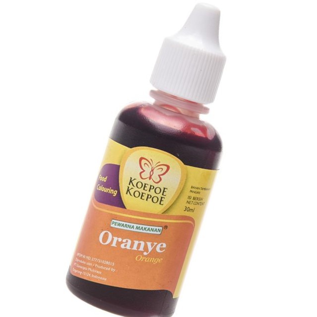 PEWARNA MAKANAN KOEPOE 30ML ORANYE