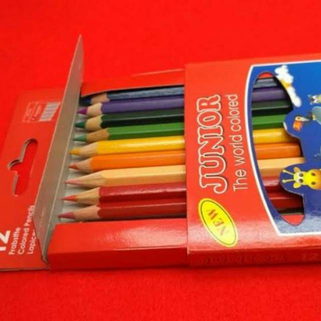 

Color Pencils / Pensil Warna Junior 12 Warna
