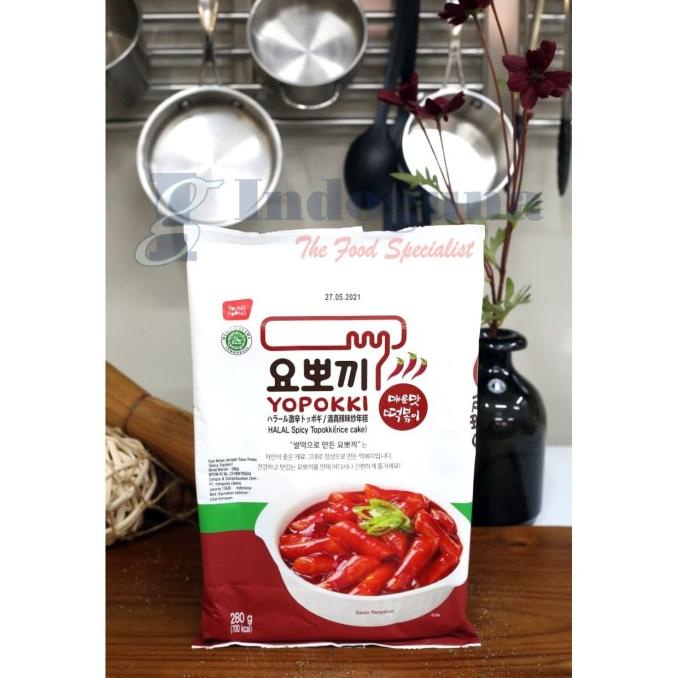 

YOPOKKI HALAL SPICY - PEDAS (Topokki / Tteokbokki) 280 GR