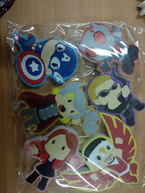 Cupcake/cake Topper Avenger