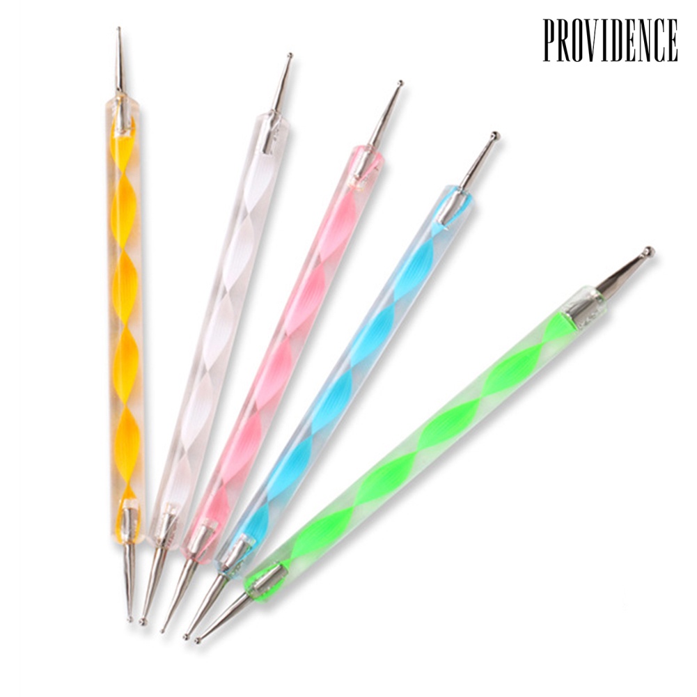 Providence Set Kuas + Buffer + Kikir Kuku Diy Untuk Nail Art