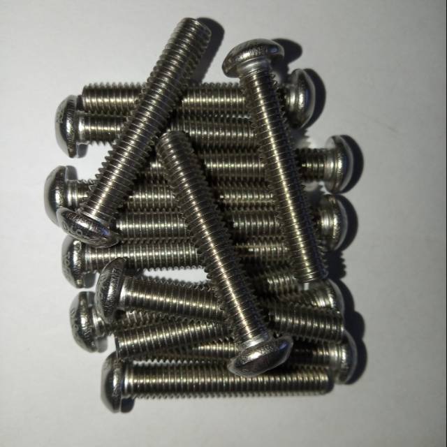 Button L M6 X 35 (3.5cm) stainless 304