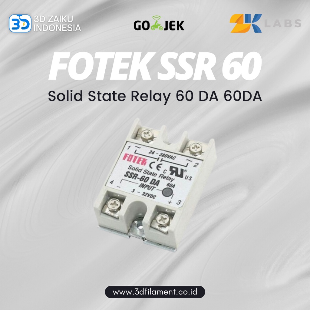 Fotek SSR Solid State Relay SSR 60 DA SSR 60DA