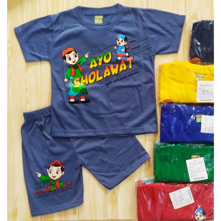 SETELAN BOBOIBOY PREMIUM-SUPERHERO-BAJU ANAK RIKO POP IT/promo-Ayo Sholawat