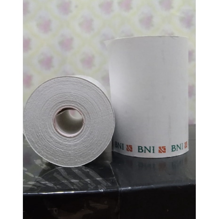 kertas Thermal EDC BNI 57x38 mm, kertas Thermal BNI 57x38 mm, kertas Termal BNI 57x38 mm