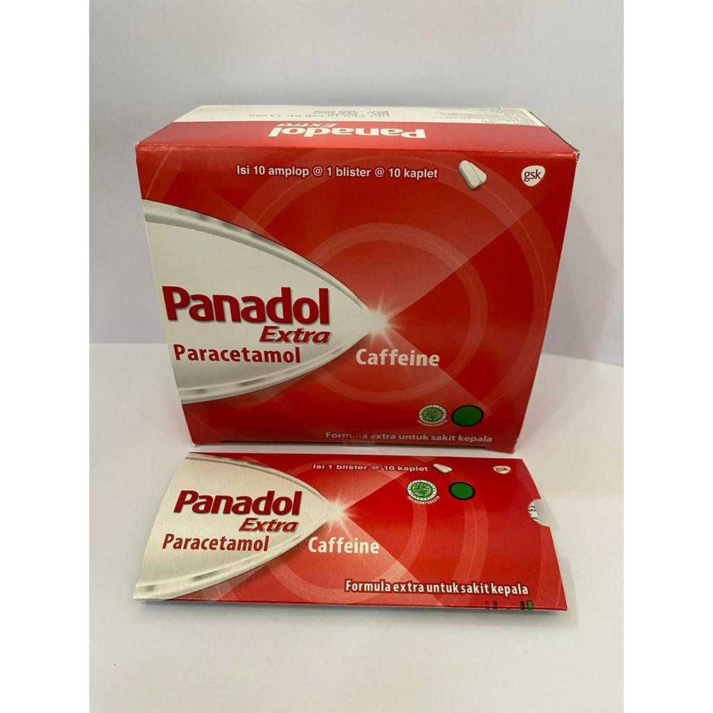 Panadol Extra Merah Strip 10 Tablet