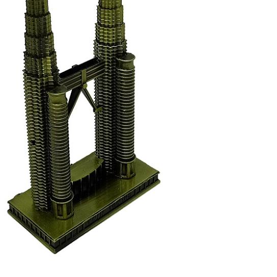 ▼ Miniatur Pajangan Petronas Twin Tower Malaysia ➱