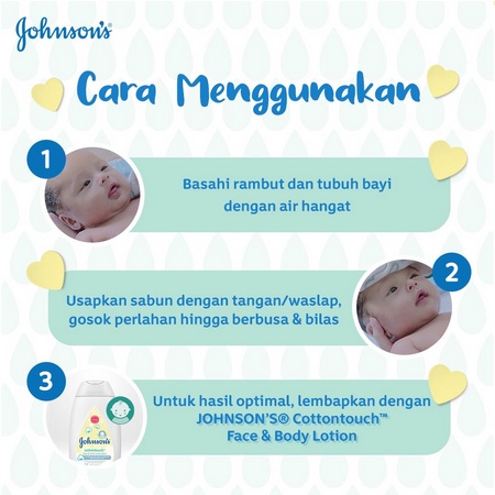 Johnson Baby Wash Top To Toe 500 ml pump 400ml refill Johnsons sabun bayi