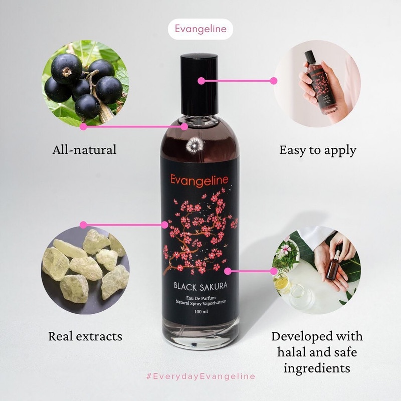 Evangeline Sakura Series - Black Sakura