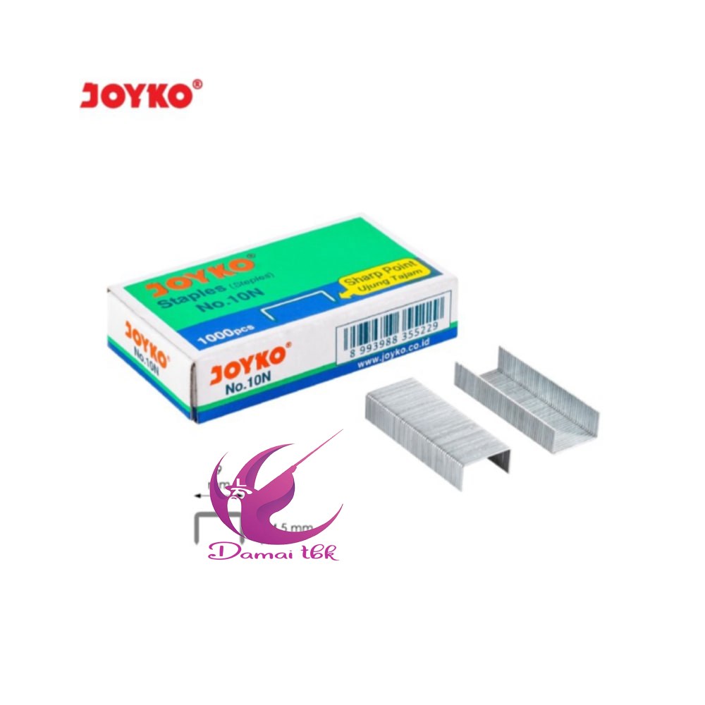 

Staples Isi Stapler Refill Stapler Joyko No. 10N