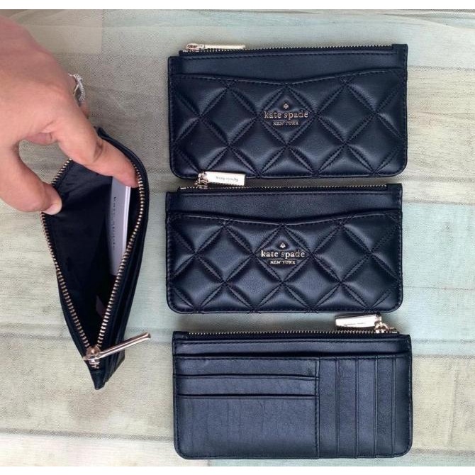 

Dompet Kate Spade Natalia Slim Card Holder Black Terlaris