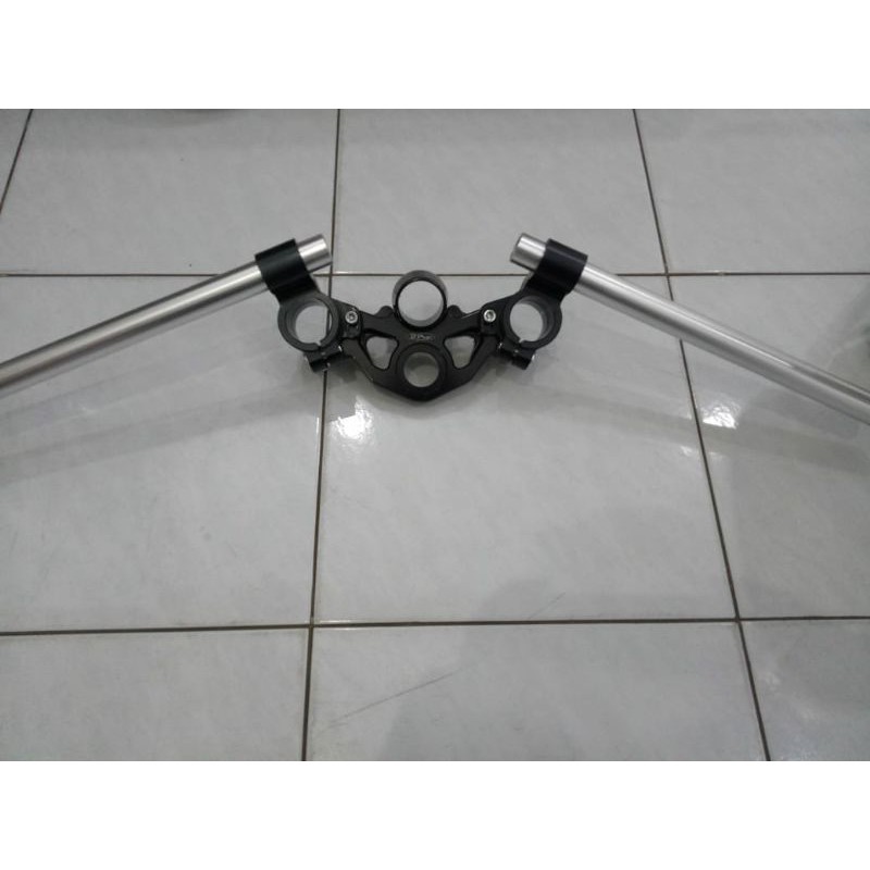 bpro racing segitiga + stang ninja 150 RR