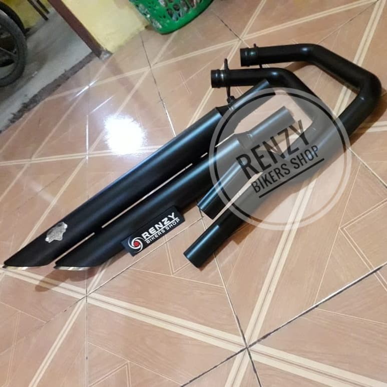 Knalpot Kawasaki Vulcan650s TrueduaL