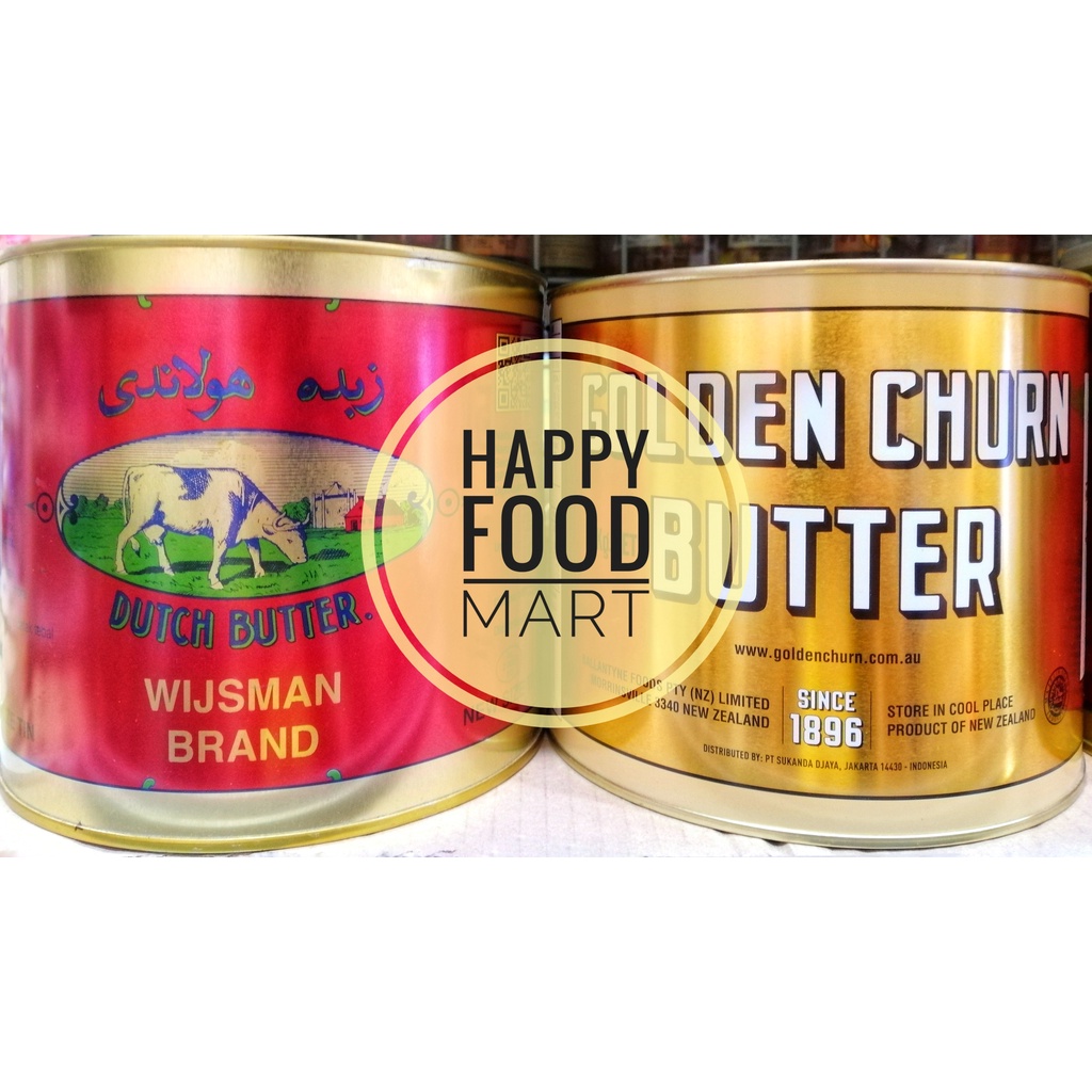 

[DISKON] WIJSMAN 2270G/GOLDEN CHURN 2 KG/MENTEGA HALAL ASIN/MENTEGA WISJMAN/WISMAN/WYSMAN/PRESERVED DUTCH BUTTER/SALTED BUTTER