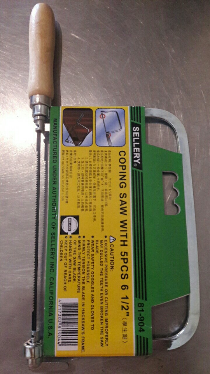 Gergaji Kayu Coping Saw (81-904) Sellery