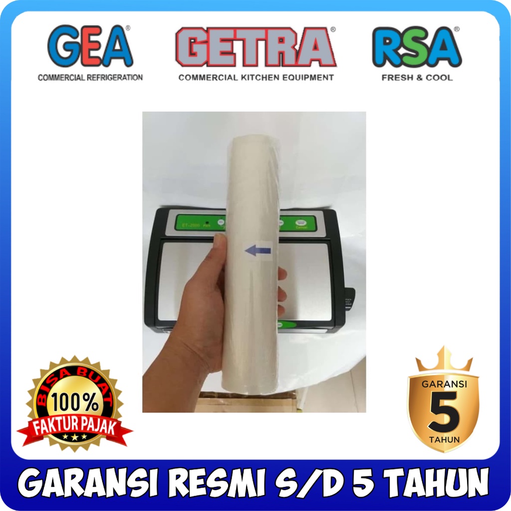 GETRA PLASTIK MESIN VAKUM PV-250-5/ UNTUK MESIN VAKUM ET-2500