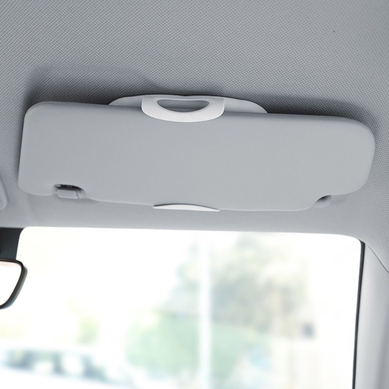 Zzz Cermin Rias / Kosmetik / Makeup Model Klip on Visor Matahari Mobil Dengan Saklar Sentuh + LED