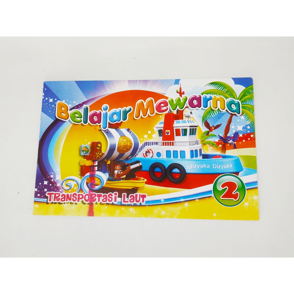 

Mainan Edukasi Buku Mewarnai Anak TK/PAUD/Umur 3-5 Tahun / Buku Belajar Mewarnai Murah 02