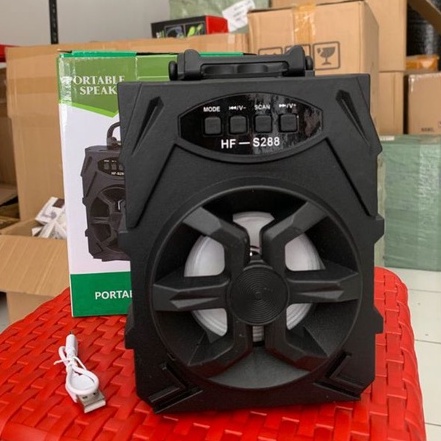 S-288 Speaker Bluetooth Portable Free Mic Karaoke-1