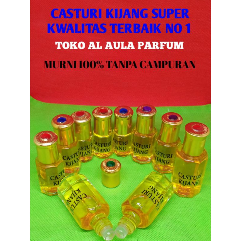 PARFUM CASTURI ORIGINAL /KASTURI MURNI 100 % NON ALKOHOL