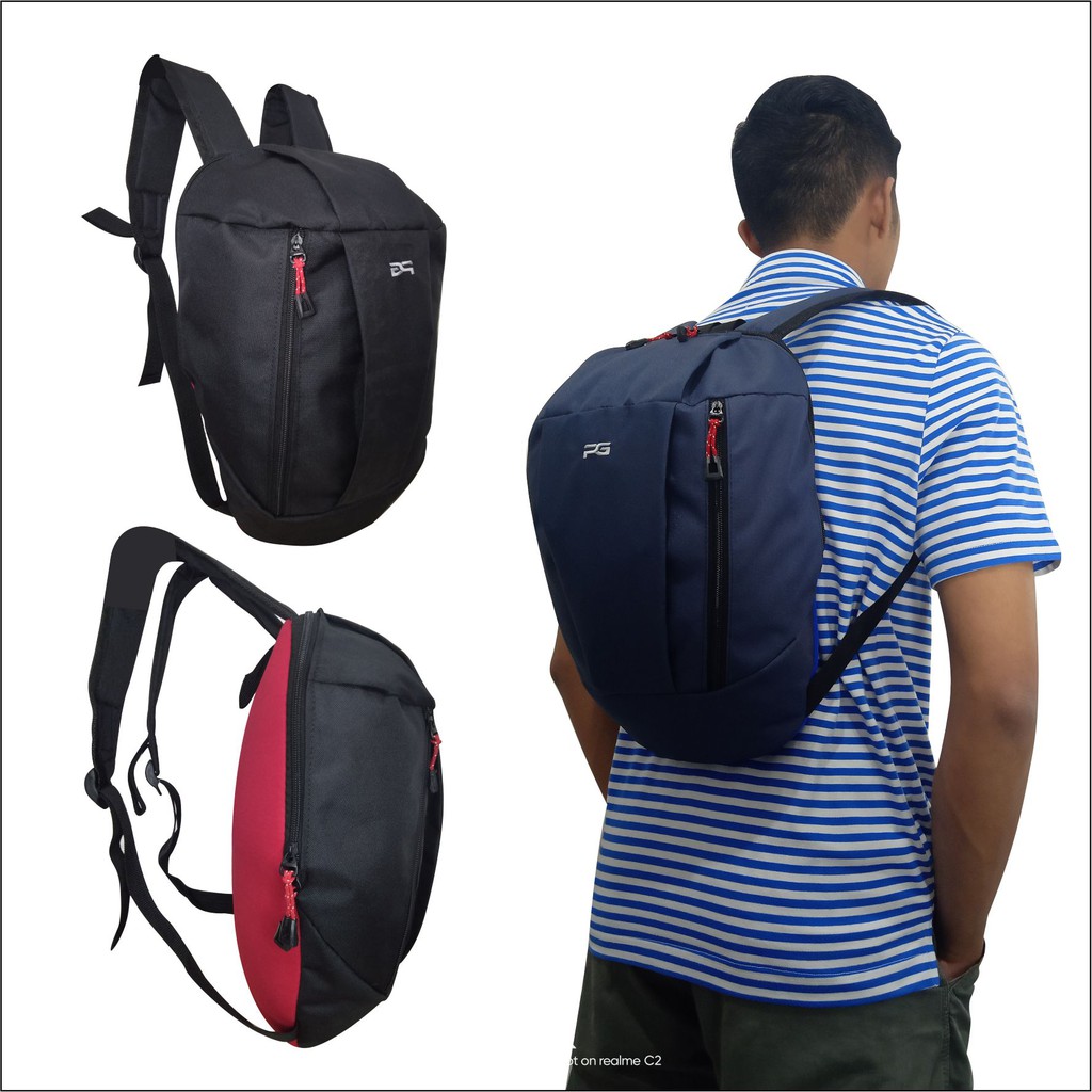 Tas Ransel Bagpack Punggung Sporty Pria Wanita Unisex - PG 8811