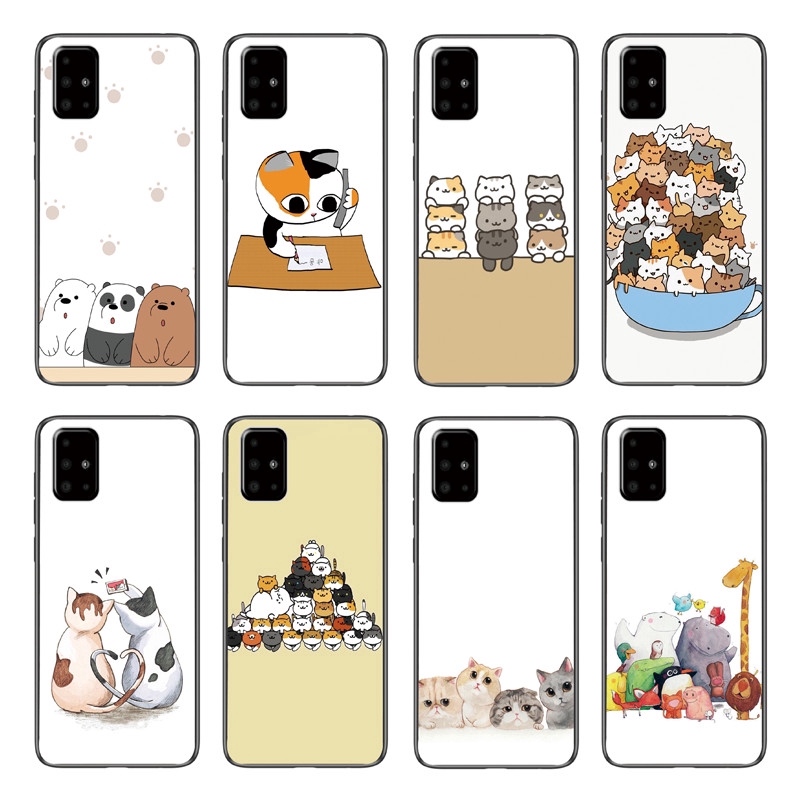 Cartoon Bare Bear Back Cover Samsung Galaxy A71/A51/A41