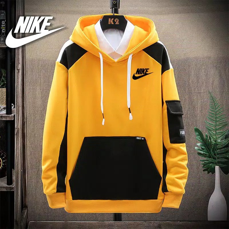Sweater Nike Pria Hoodie Pria Fleece Tebal Nike Pocket Sweater All Size