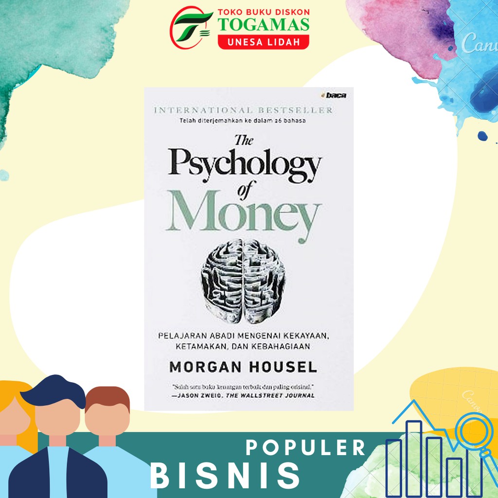 BEST SELLER!! THE PSYCHOLOGY OF MONEY KARYA MORGAN HOUSEL