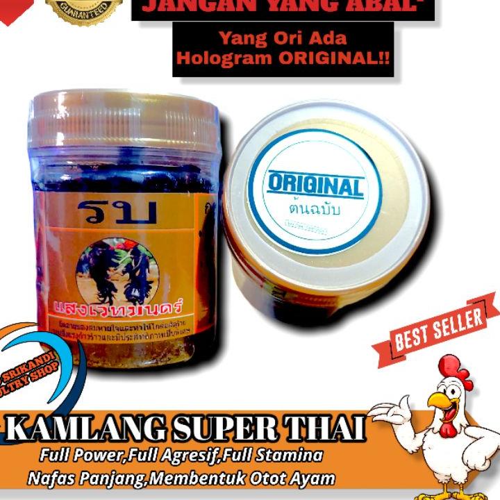 SALEE.. KAMLANG SUPER THAI ORIGINAL - full power dan energy ayam aduan agresif