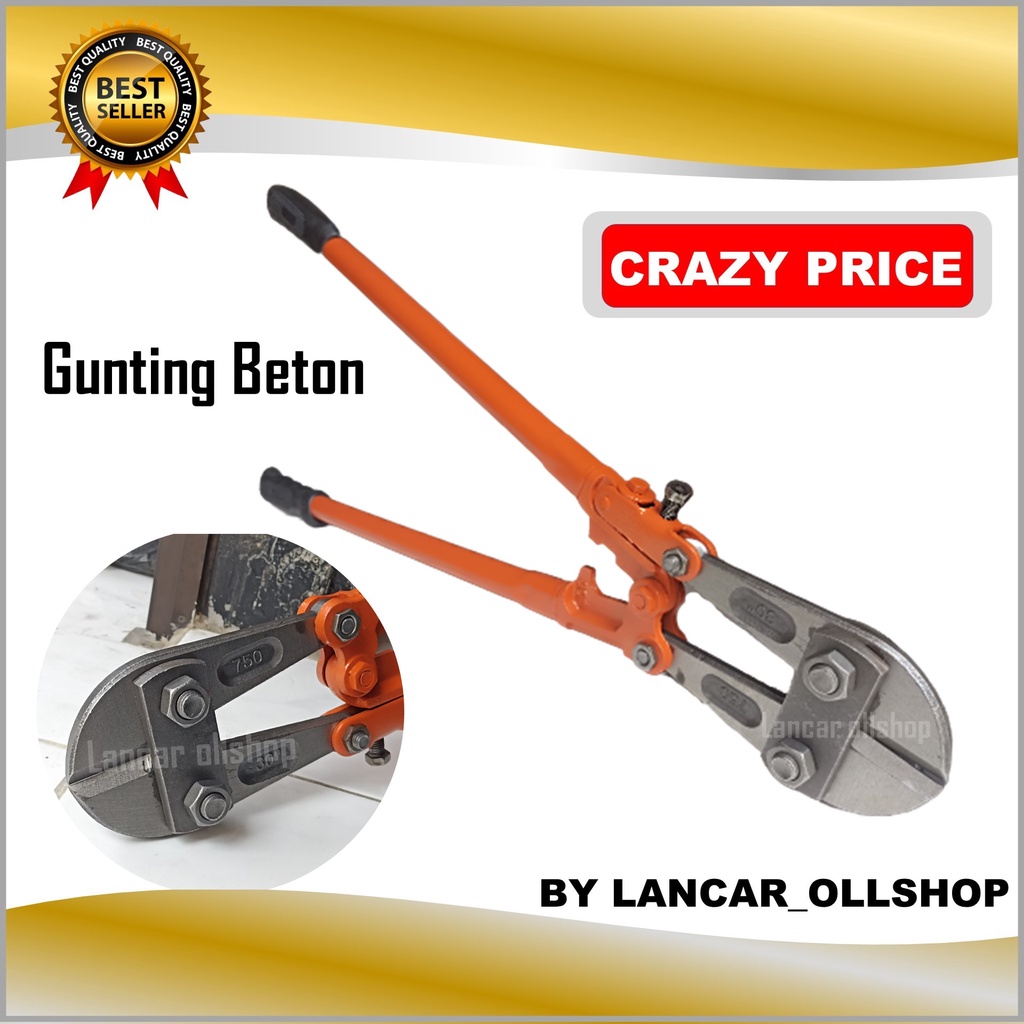 Gunting Besi Behel Beton Rantai 30 Inch Bolt Cutter Termurah